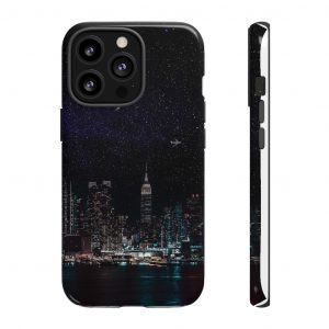 Nighttime City Skyline Tough iPhone Protective Case