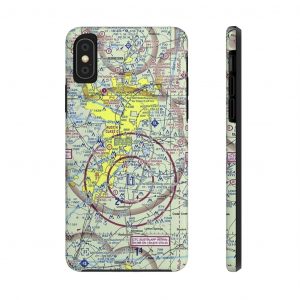 KAUS VFR Sectional Themed Tough iPhone Case