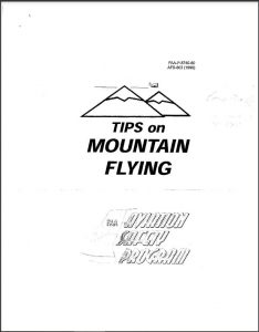 Mountain Flying Tips